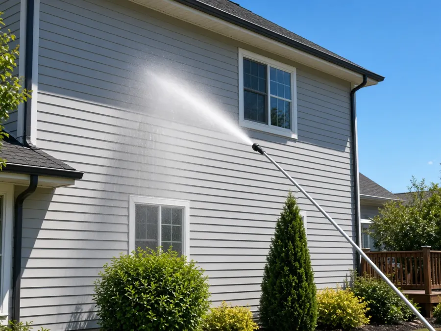 Pressure Washing detail